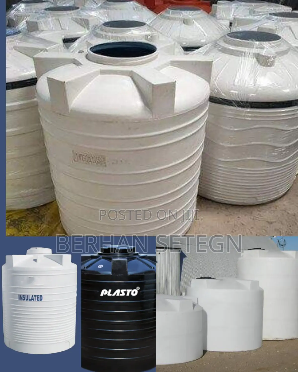 Tanker PLASTO Vertical Water Tanker