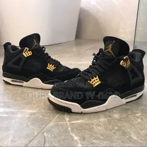 High Master Quality Air Jordan 4 Retro Gold Sneakers Shoes