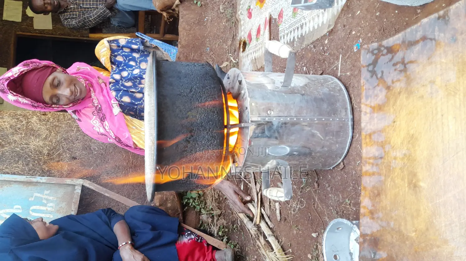 Wood Stove የእንጨት ምድጃ