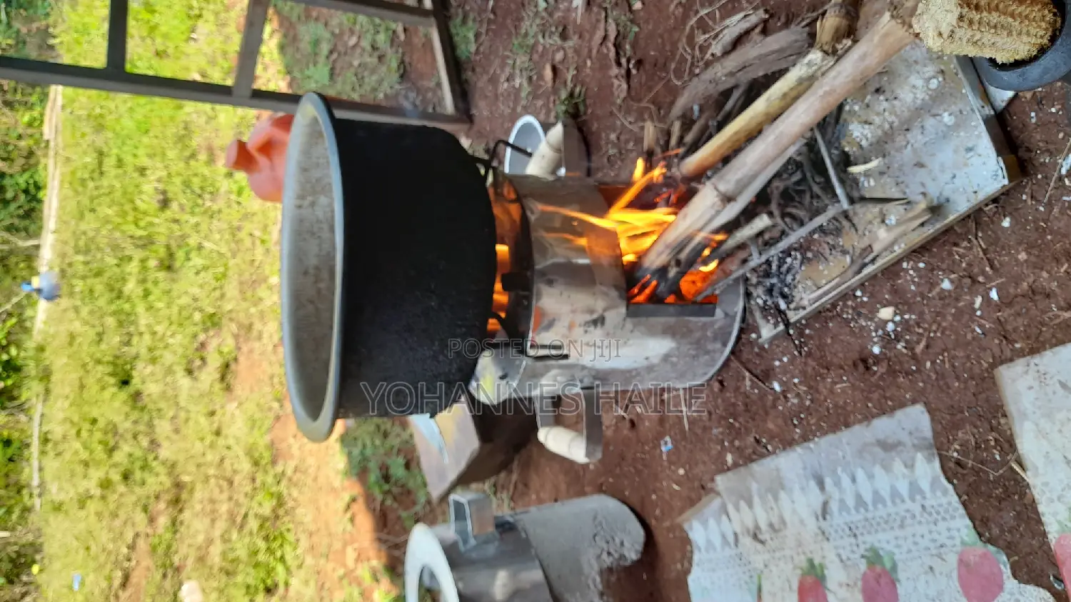 Wood Stove የእንጨት ምድጃ