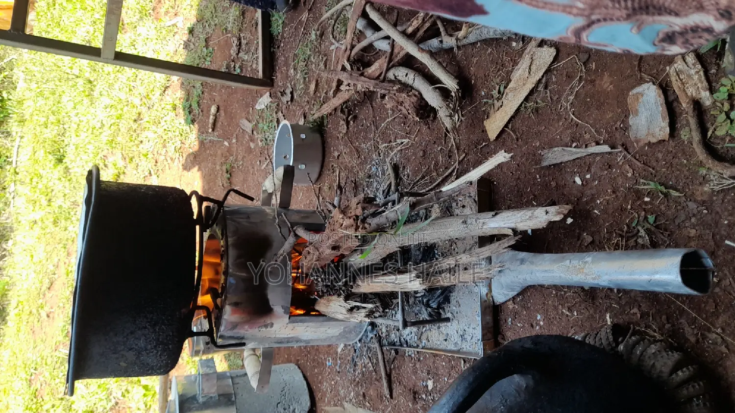 Wood Stove የእንጨት ምድጃ