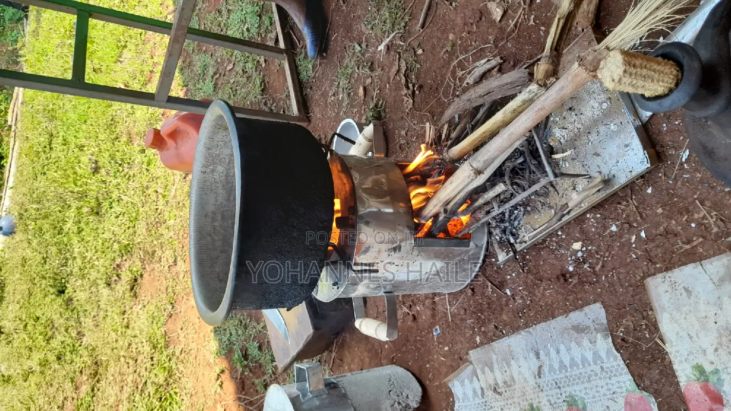 Wood Stove የእንጨት ምድጃ