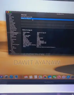 New Laptop Apple MacBook Pro 2019 32GB Intel Core i9 SSD 1T