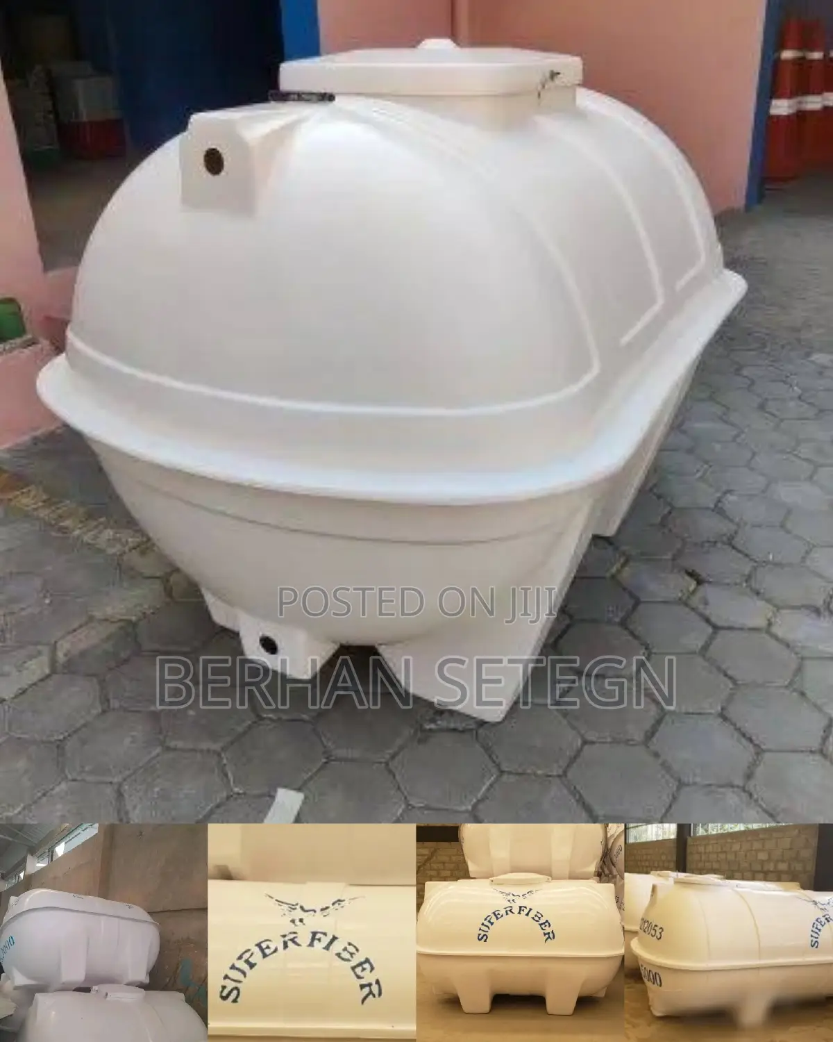 Super Fiberglass Water Tanker Roto Tanker