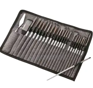 24pcs Two Tone Paint Brush, Professional Multi-Purpose