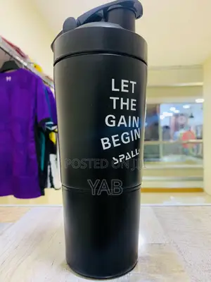 Photo - Protein Shaker Metallic