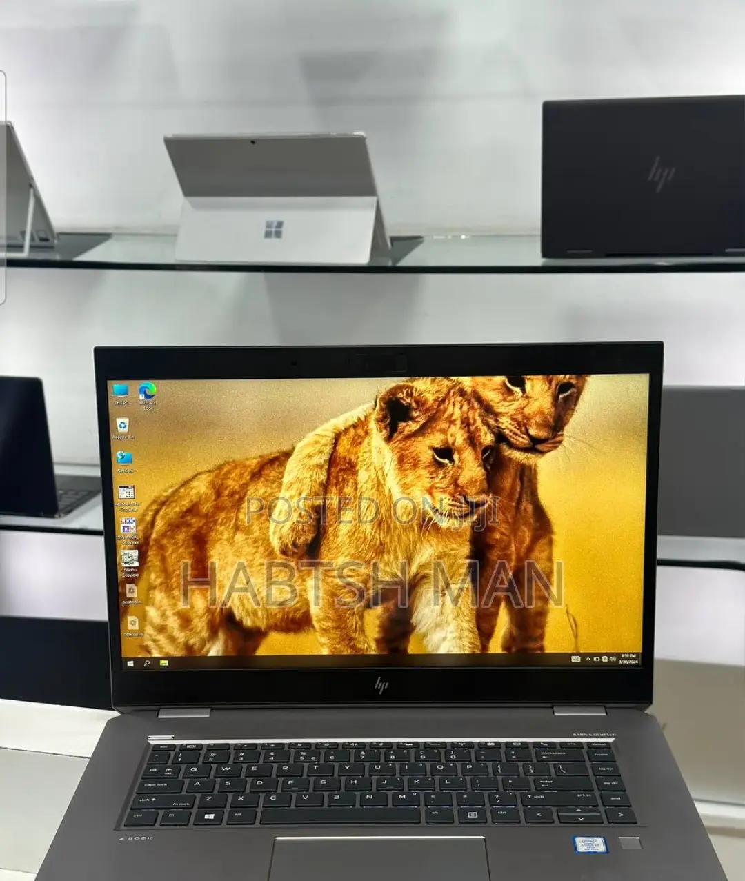 New Laptop HP ZBook Studio G5 16GB Intel Core I7 SSD 512GB