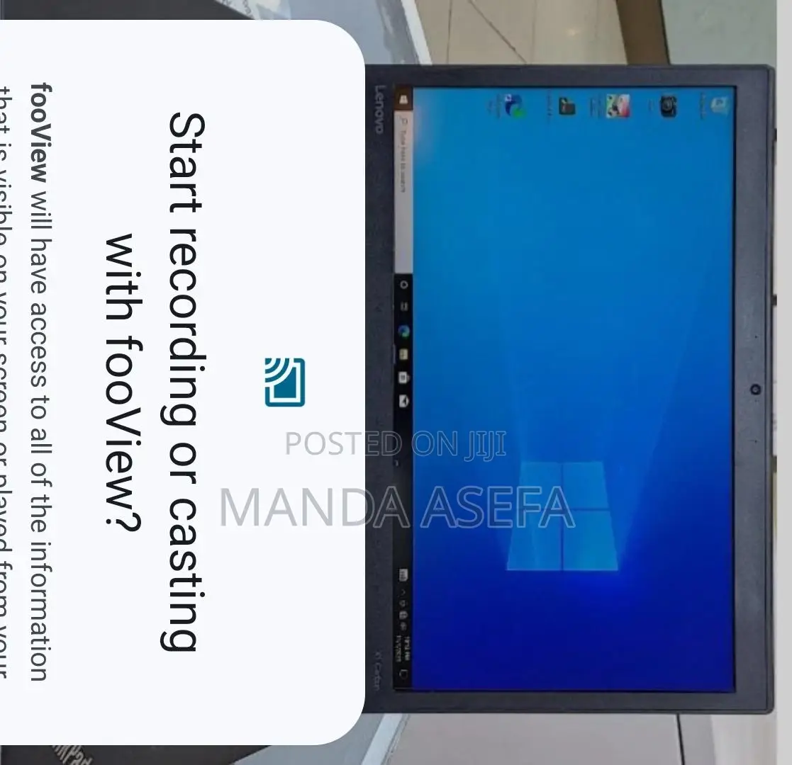 New Laptop Lenovo ThinkPad X1 Carbon 8GB Intel Core i5 SSD 512GB