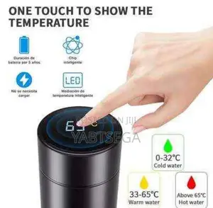 Smart LED Temperature Display Bottle