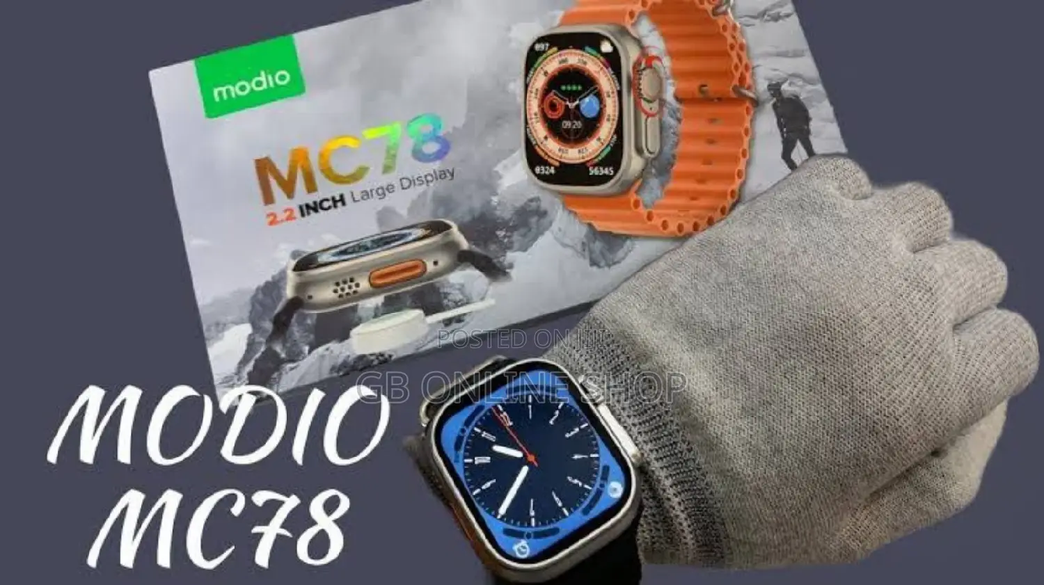 Modio Mc78 Ultra Smart Watch