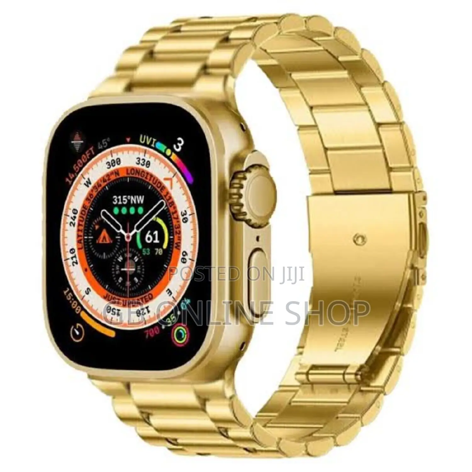 Oteeto Tu81 Smart Watch With 3 Pair Free Strap