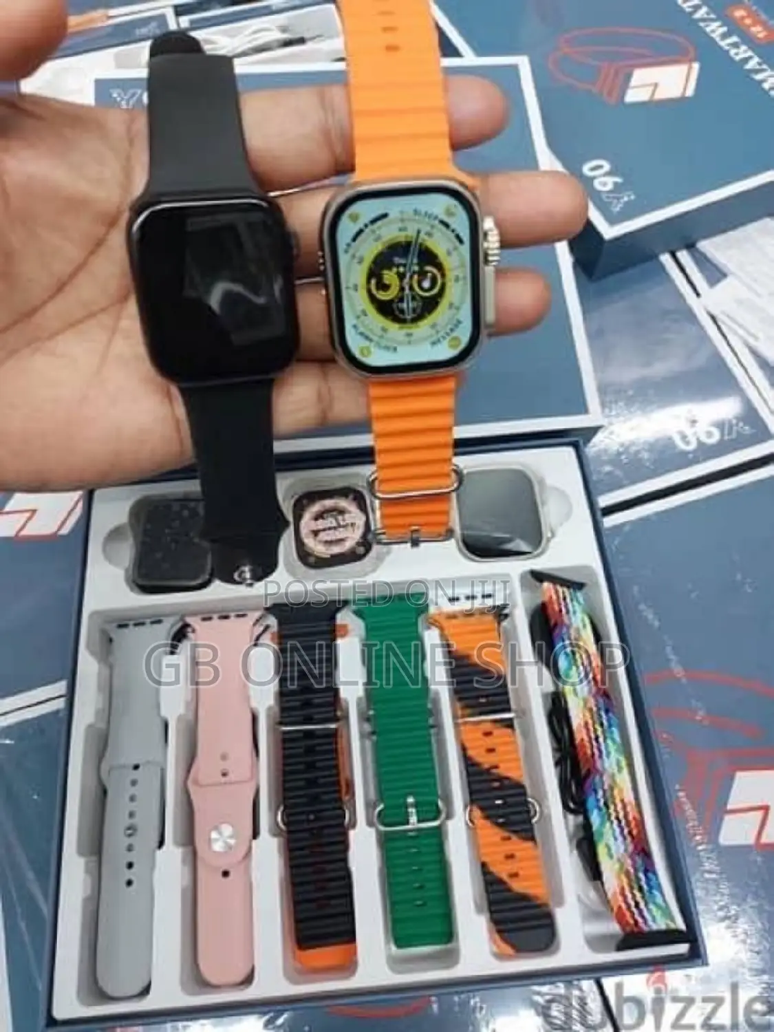 Y90 2 Smart Watch With Free 12 Strap