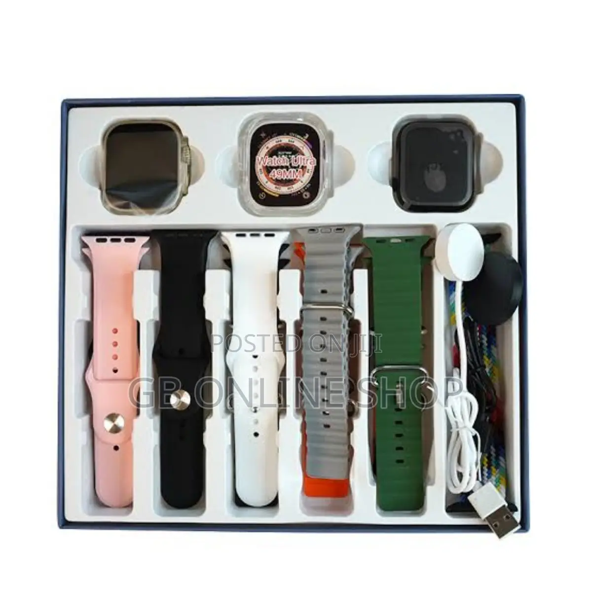 Y90 2 Smart Watch With Free 12 Strap