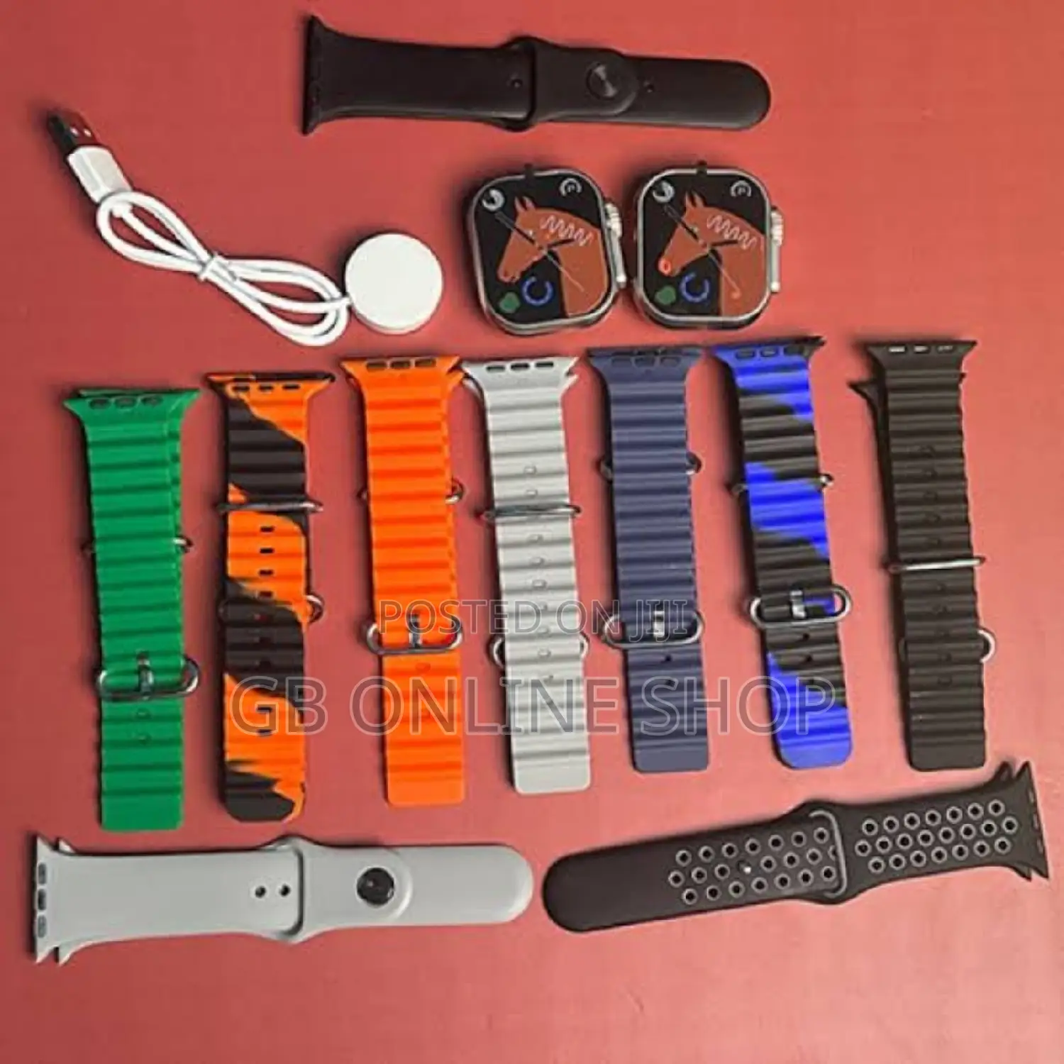 Top-Tk3 Dual Ultra Smart Watch Combo