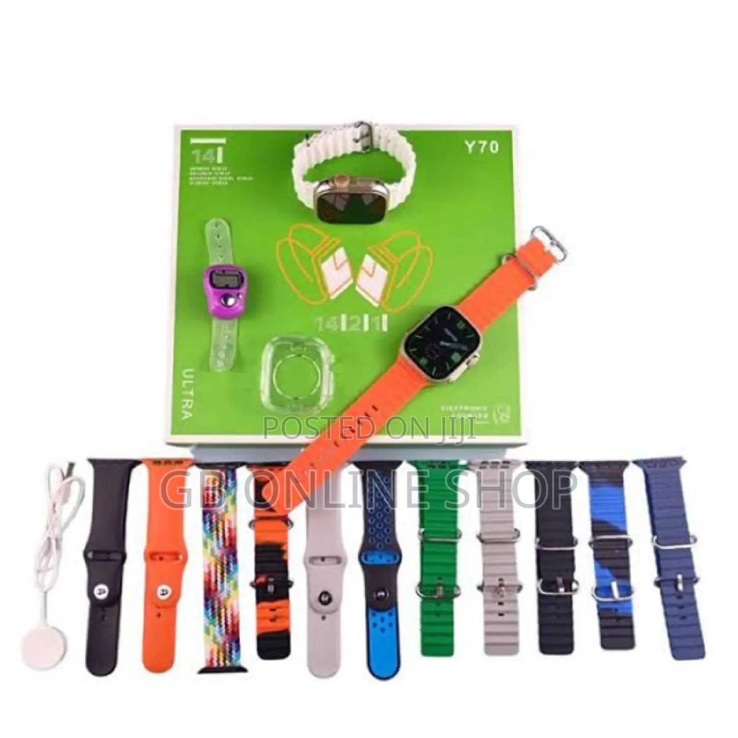 Y70 Unique Combination 2 Smart Watch+14 Free Strap