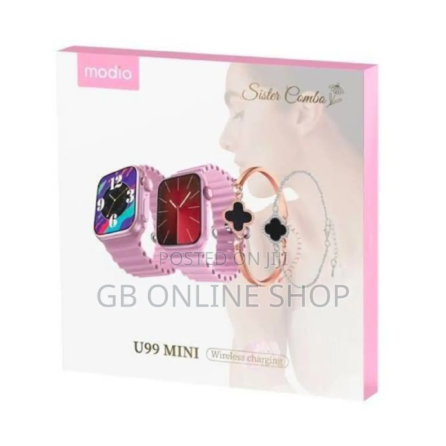 Modio U99 Mini Ladies Smart Watch Combo