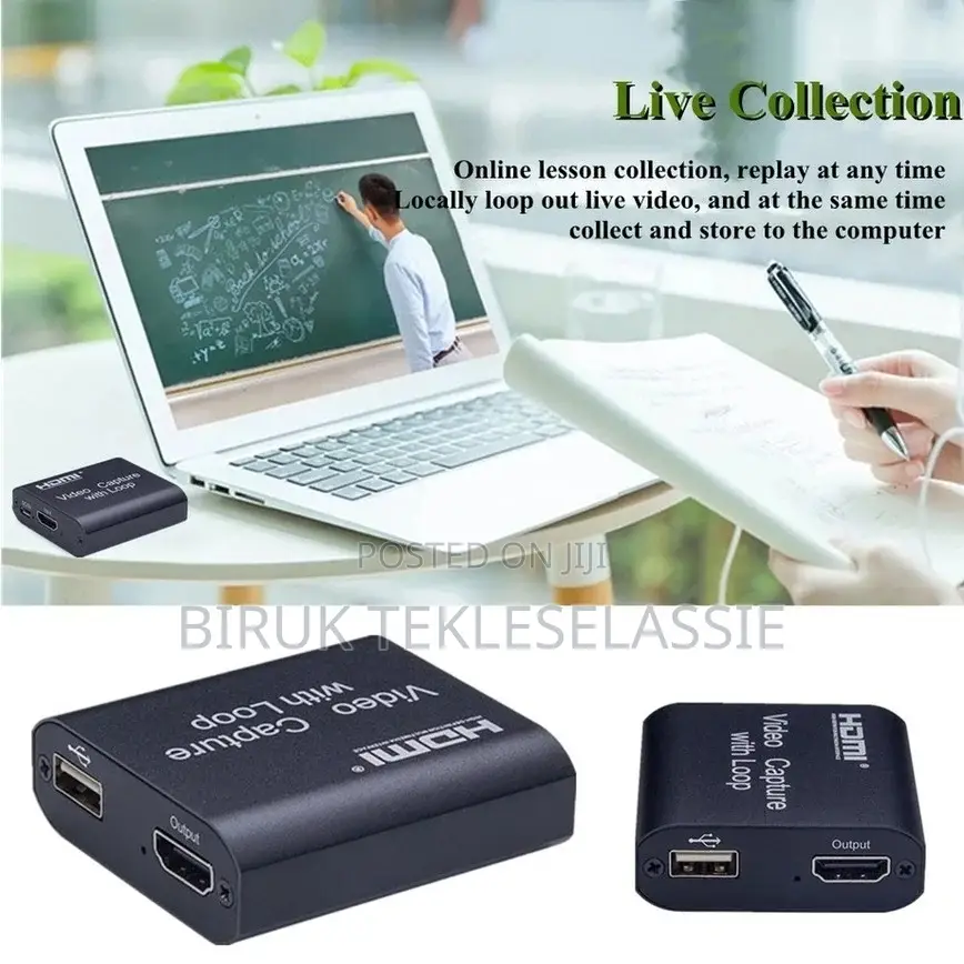 HDMI Video Capture Card With Loop Out