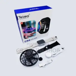 Telzeal C53 Combo Smart Watch With Mini Fan