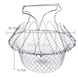12 ጥቅሞችን በ 1 የያዘ Kitchen Chef Basket Tool