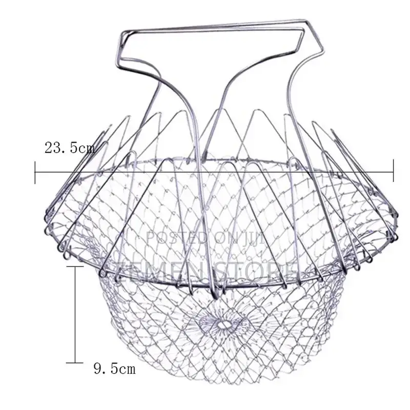 12 ጥቅሞችን በ 1 የያዘ Kitchen Chef Basket Tool