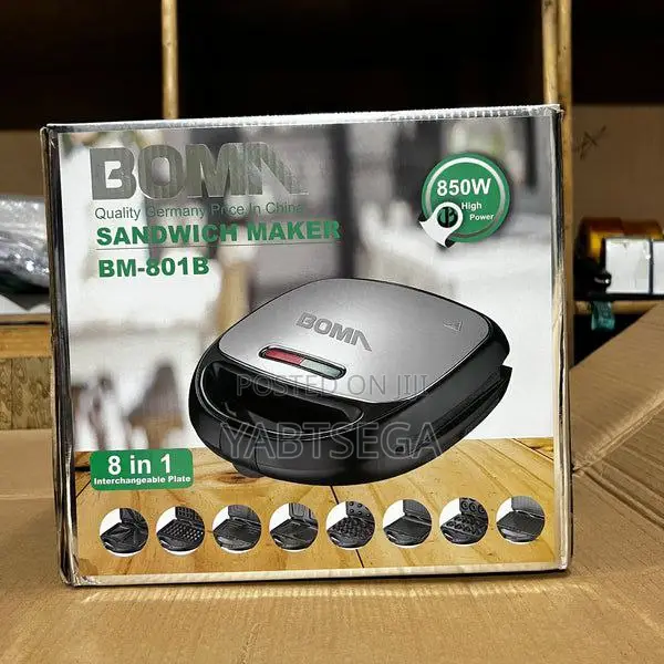 BOMA BRAND 8 in 1 Multifunctional Electric Snack Maker