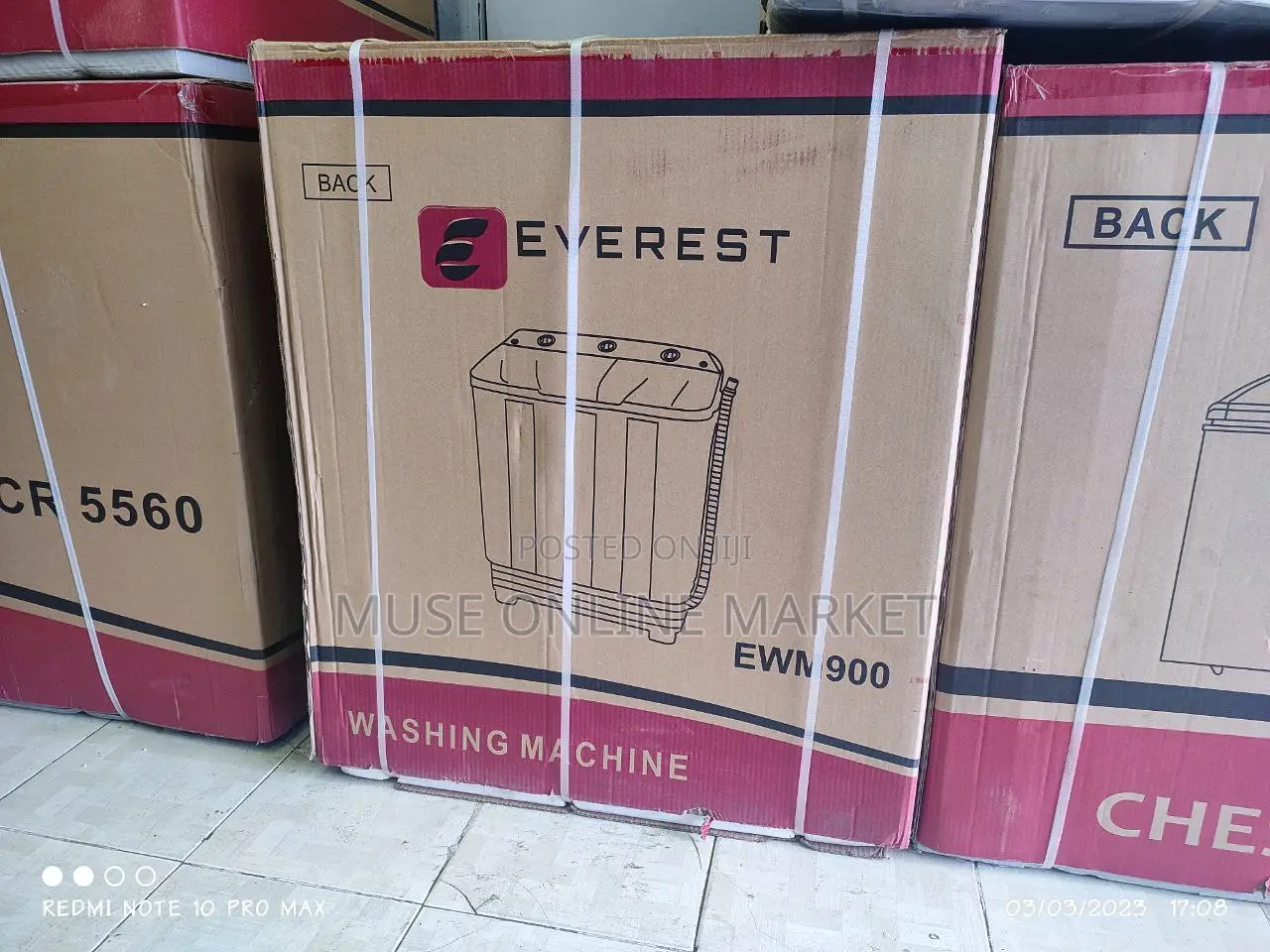 Everest 7kg Washing Machine