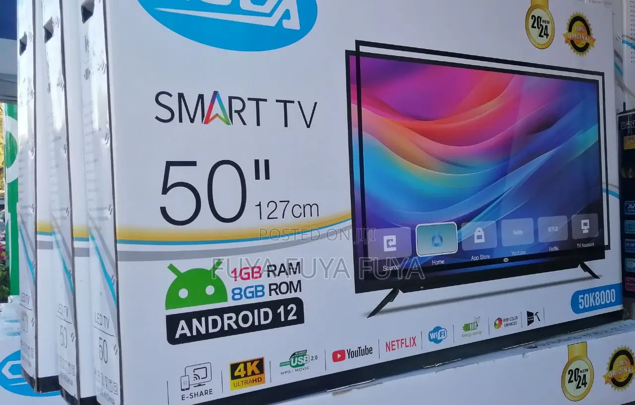 GSDA 50 Inchi Double Glass Smart 2024 Tv