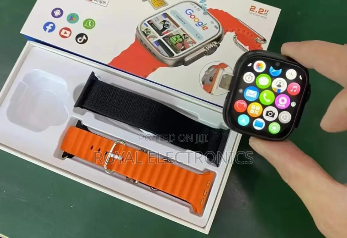 5G Sim Card 6GB by 64GB Dual Camera Android Smart Watch