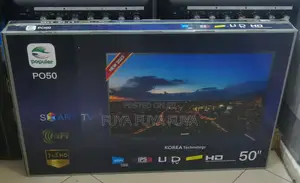 Popular 50 Inchi Double Glass Smart 2023 Tv