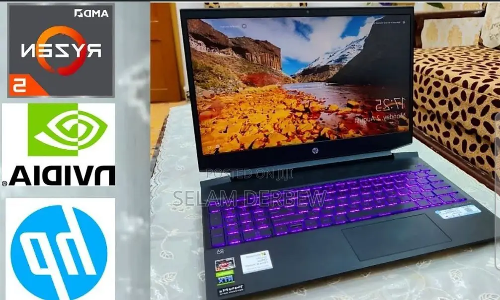 New Laptop HP Pavilion Power 15 16GB AMD Ryzen 5 SSD 512GB