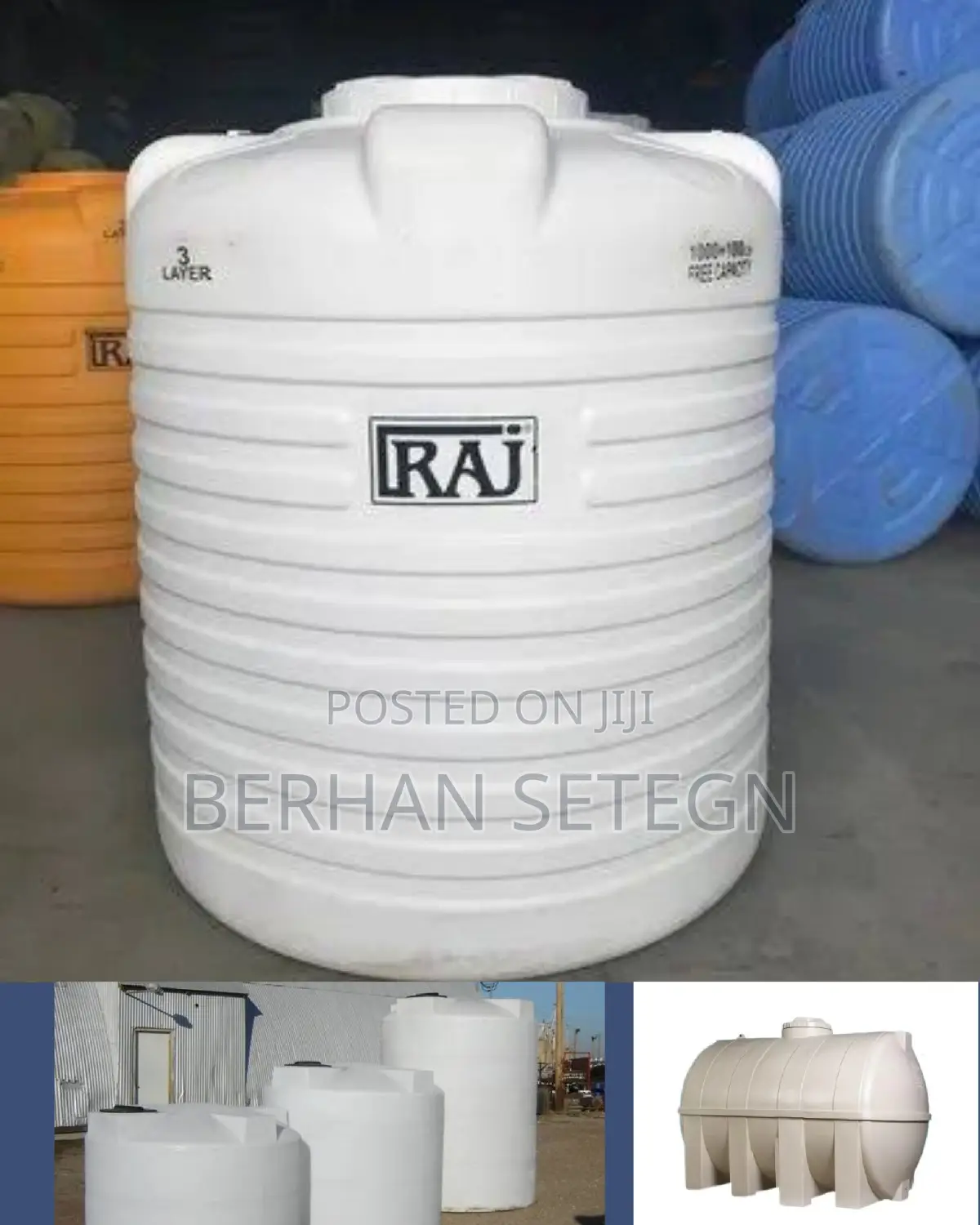 Tanker Vertical Water Tanker