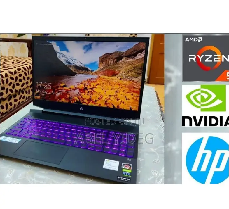New Laptop HP Pavilion Power 15 16GB AMD Ryzen 5 SSD 512GB