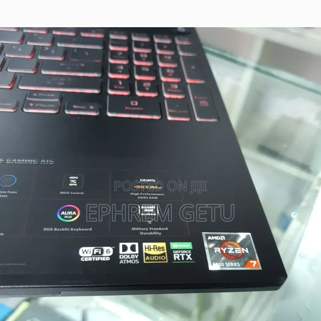New Laptop Asus TUF Gaming FX504 16GB AMD Ryzen 7 SSD 1T