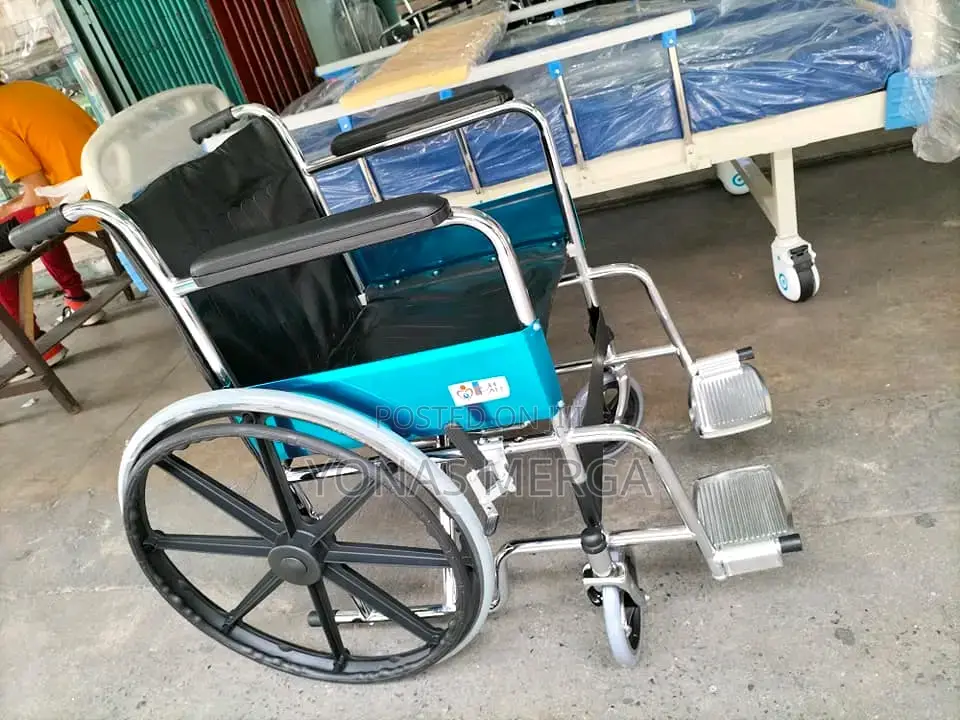 Wheelchair Easy to Use, Heavy-Duty, Crisp Folding Action.