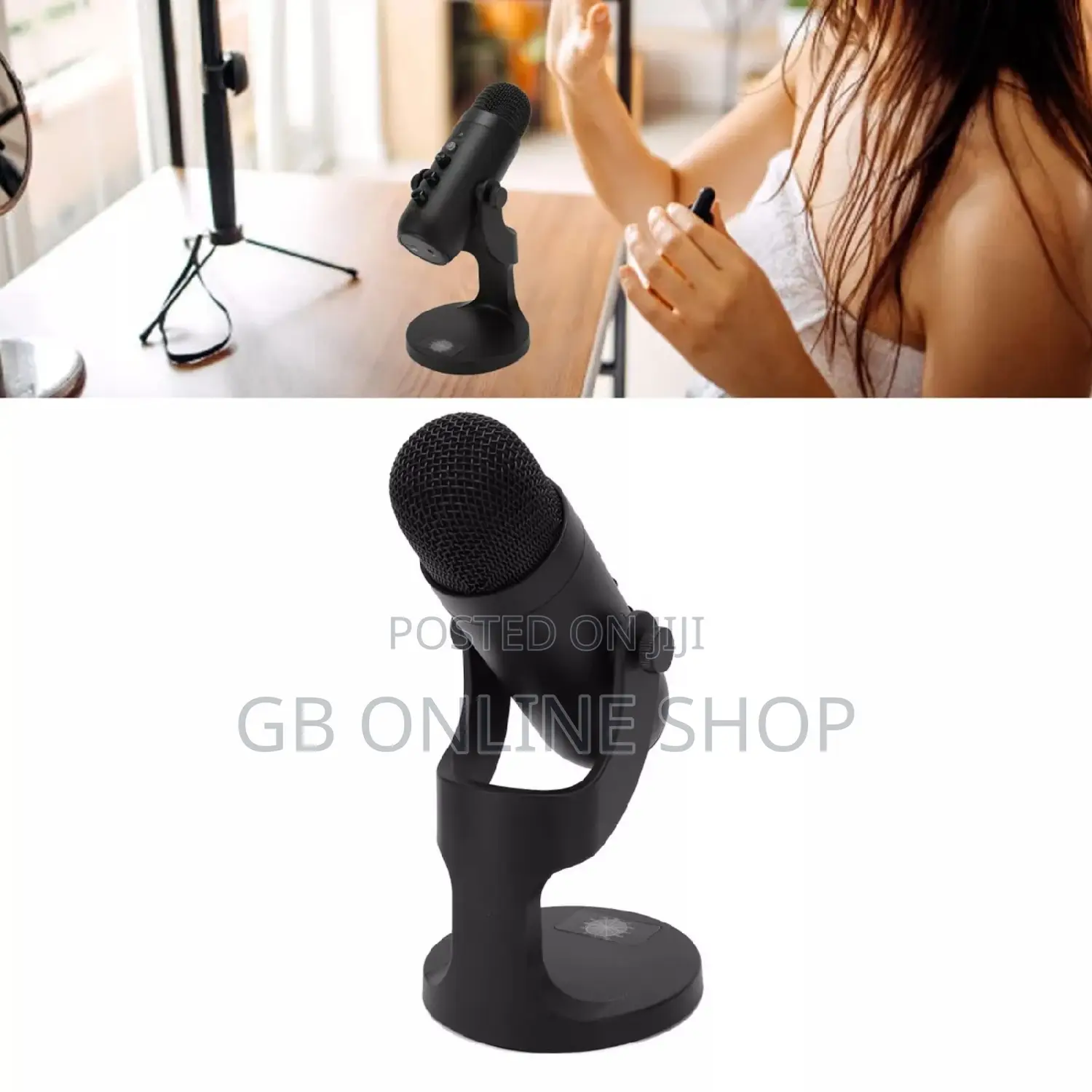 Condenser Microphone 360 Degree Rotatable Microphone