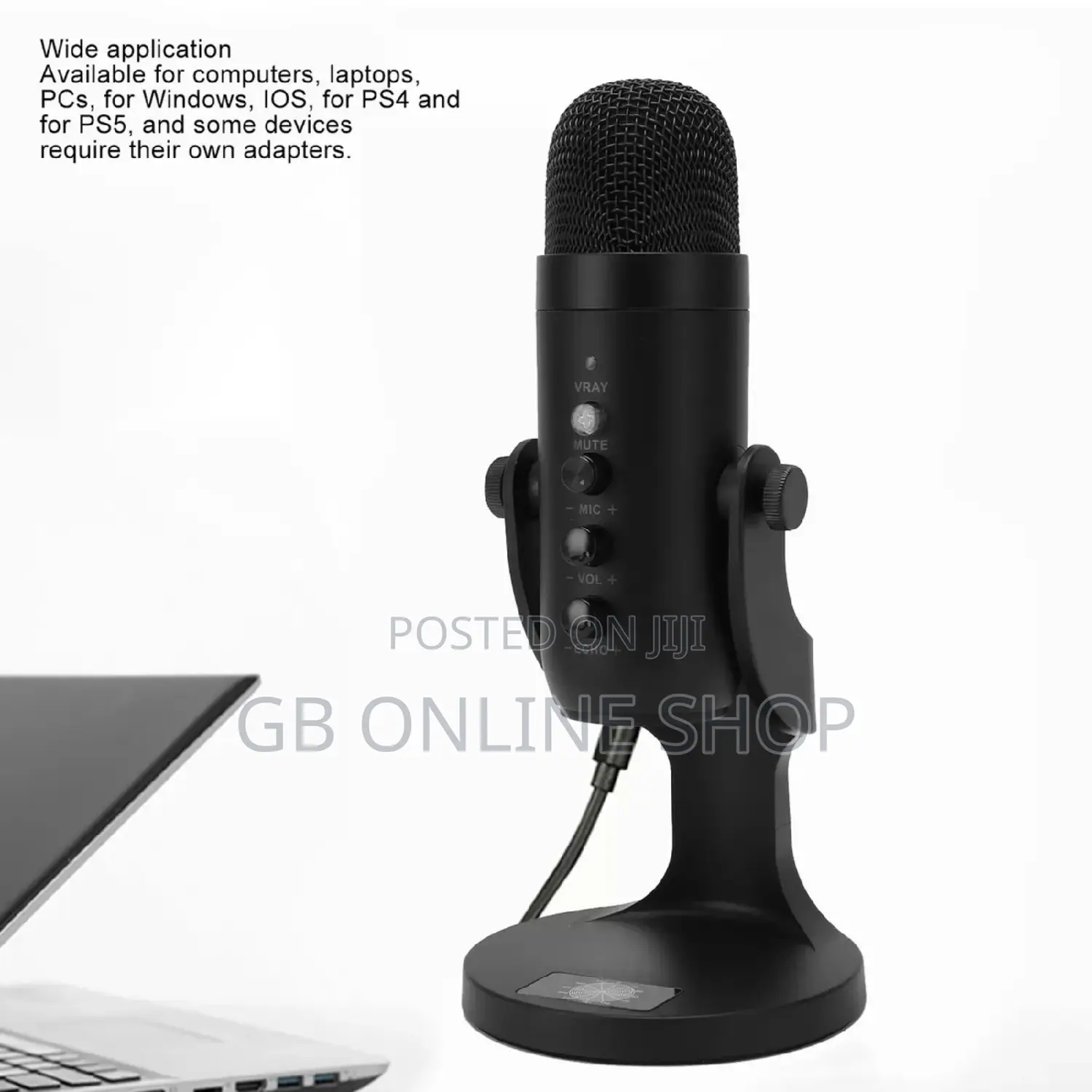 Condenser Microphone 360 Degree Rotatable Microphone
