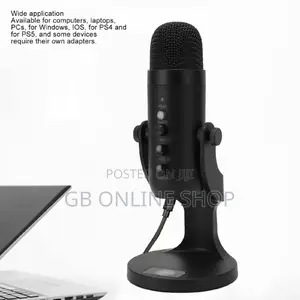 Condenser Microphone 360 Degree Rotatable Microphone