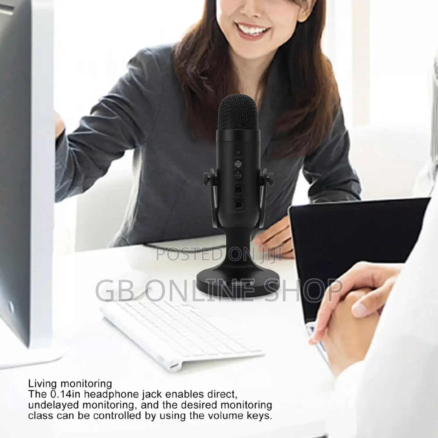 Condenser Microphone 360 Degree Rotatable Microphone