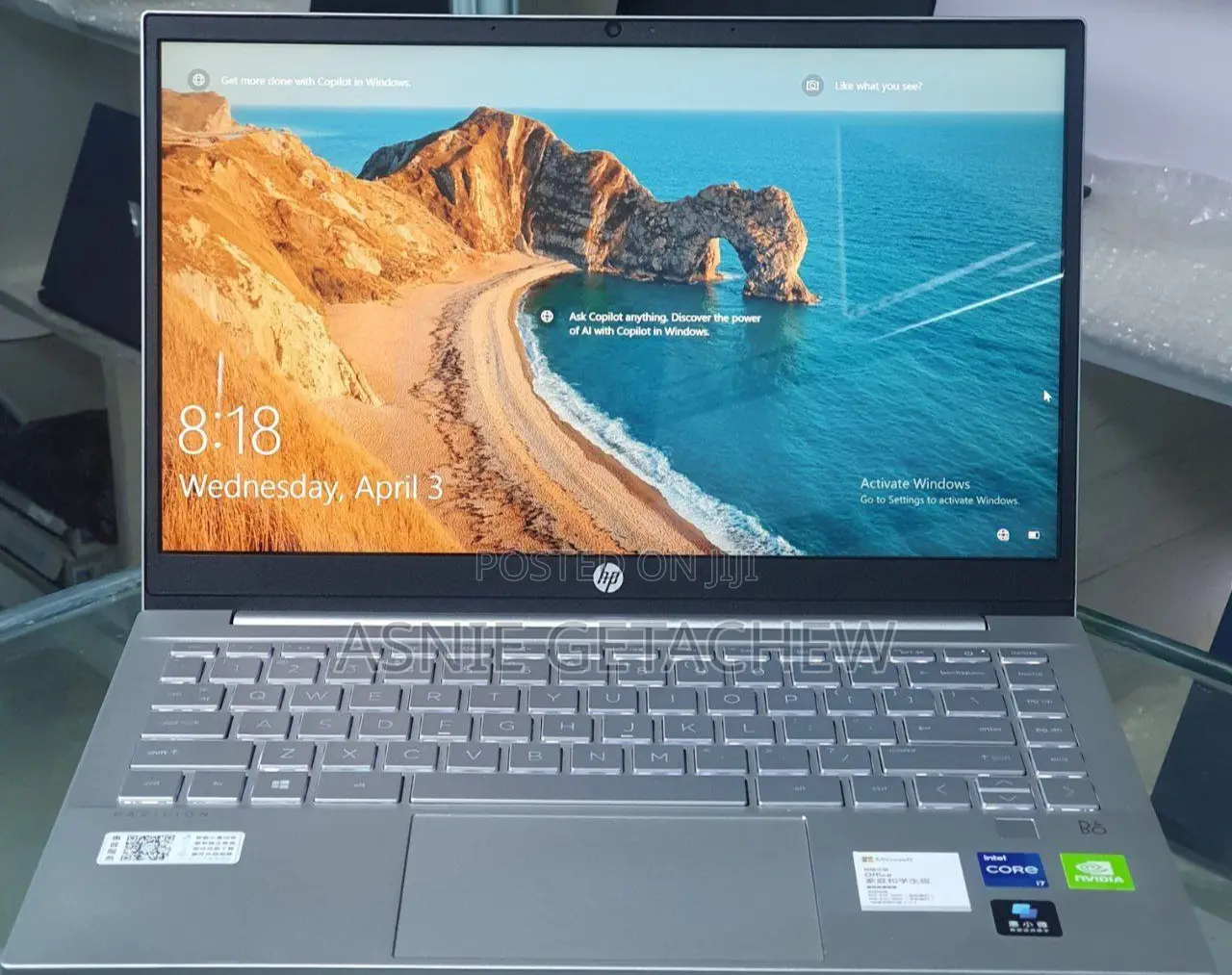 New Laptop HP Pavilion 15 16GB Intel Core I7 SSD 512GB