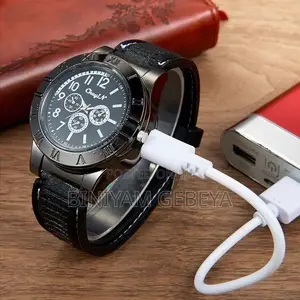Watch Cigarette Lighterzhuoheng Rechargeable Windproof