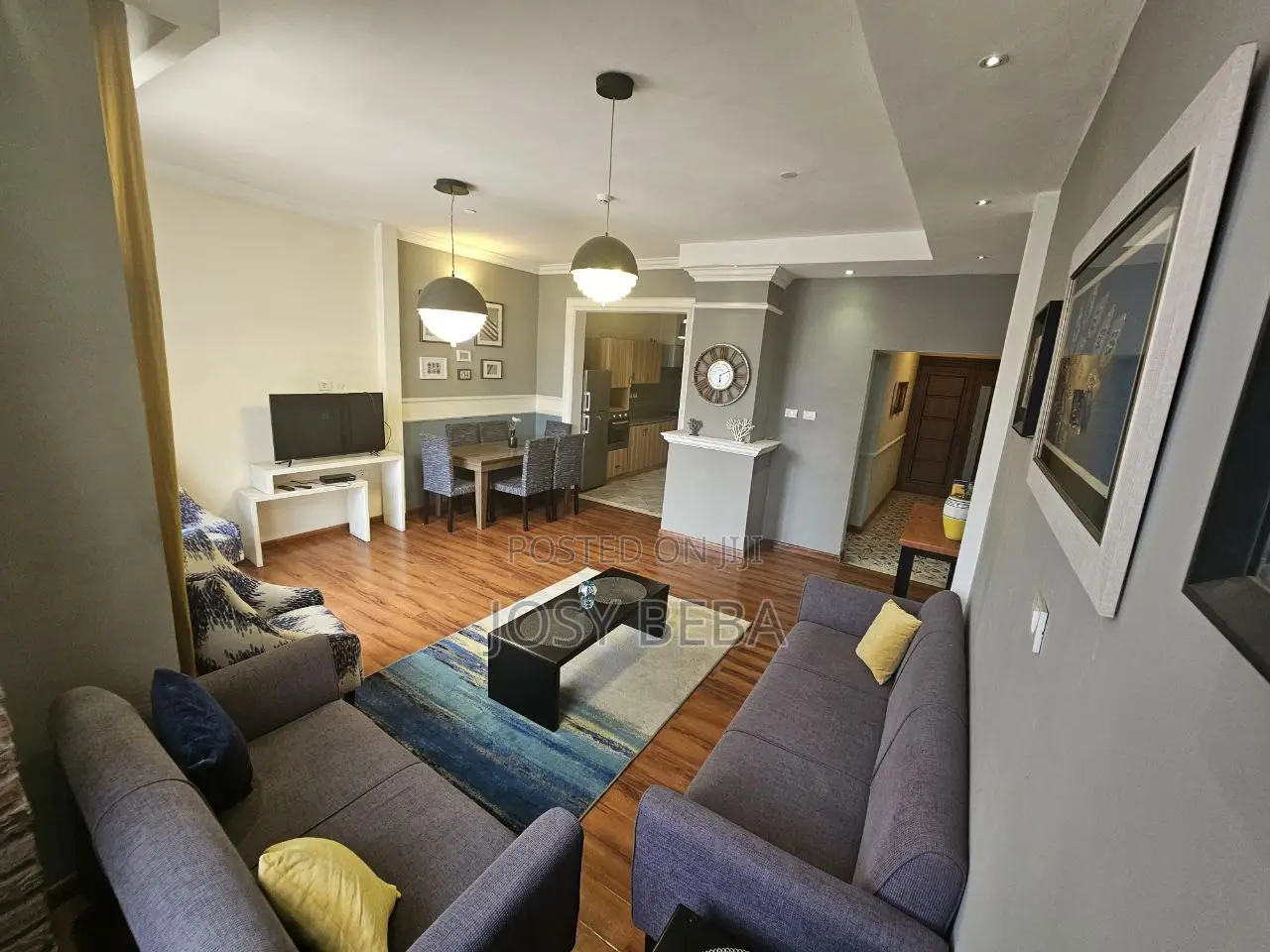 Furnished 2bdrm Apartment in Bole for rent