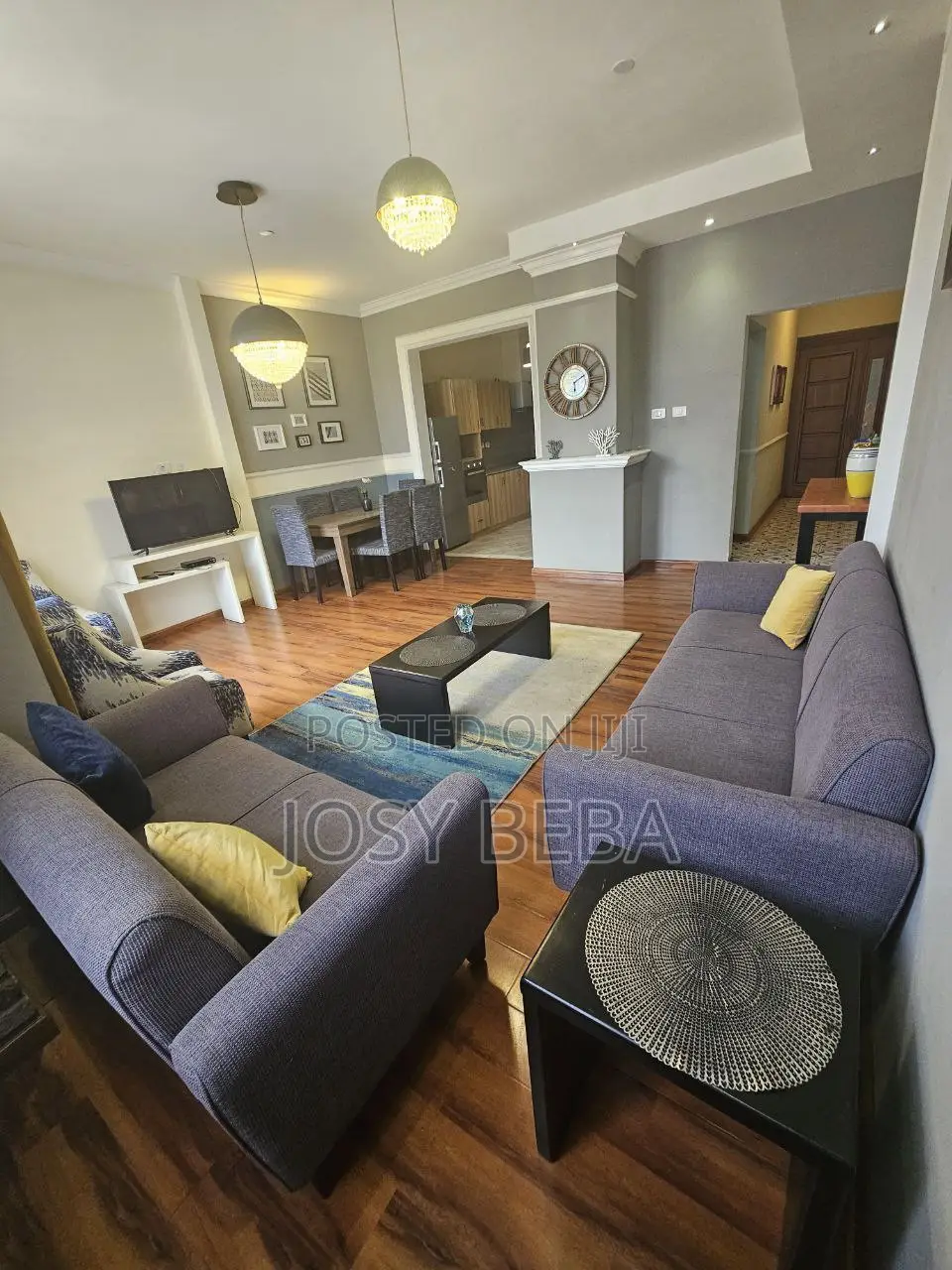 Furnished 2bdrm Apartment in Bole for rent