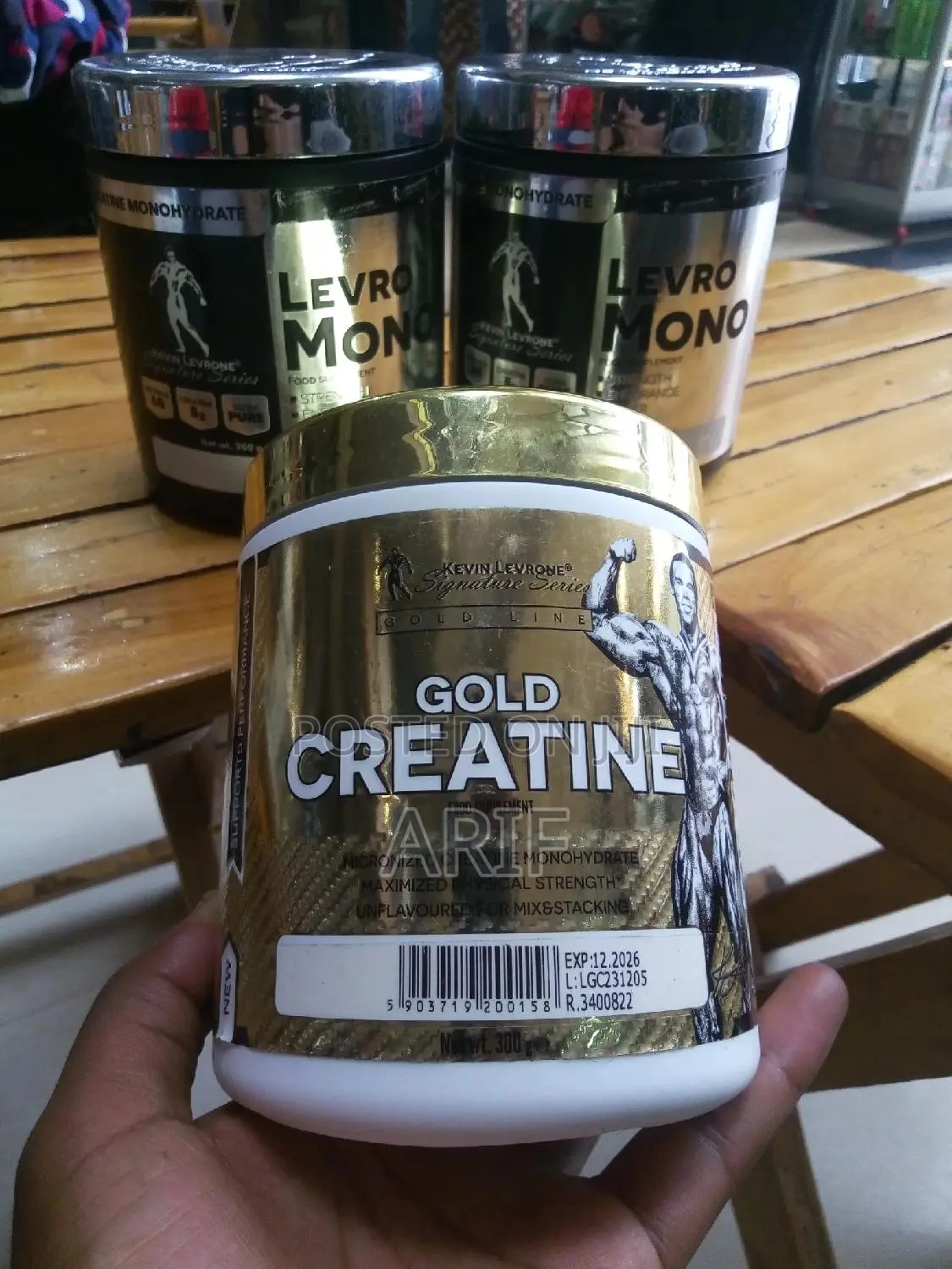 Kevine Levrone Gold Creatine Monohydrate (60serving)