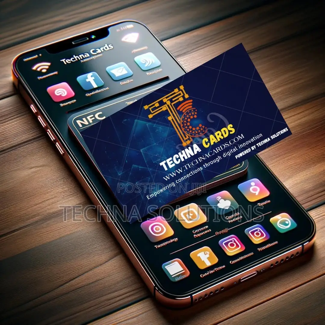 Techna NFC and QR Code Smart Business Cards