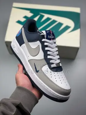 Photo - Nike_airforce 1 Low Paris Saint Germain Ash Blue Shoes