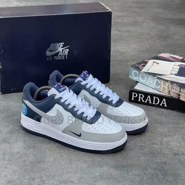 Nike_airforce 1 Low Paris Saint Germain Ash Blue Shoes