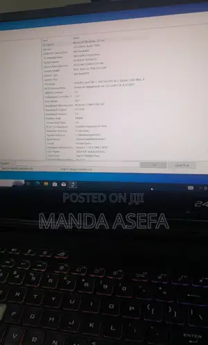 New Laptop Asus ROG Strix G15 16GB Intel Core I7 SSD 1T