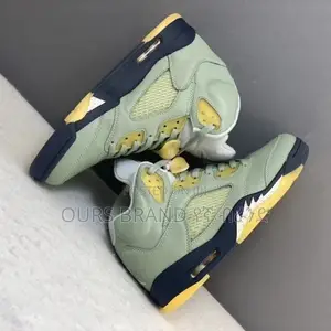 Air Jordan 5 Emerald Horizon Green' High Shoes for Men's