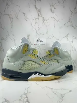 Photo - Air Jordan 5 Emerald Horizon Green' High Shoes for Men's