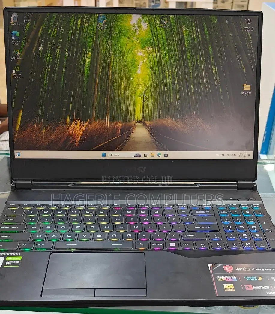 New Laptop MSI GP66 LEOPARD 10UG 16GB Intel Core I5 SSD 512GB